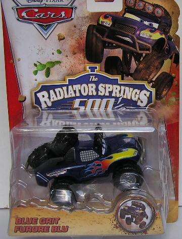 Disney Pixar Cars Movie Film Diecast Model Car Blue Grit Offroad Radiator Springs 500 1/55 scale new
