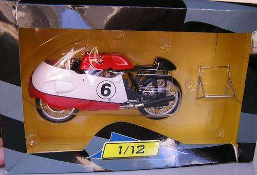 Motorcycle Bike Model Gilera 500 Libero Liberati 1957 No 6 1/12 scale new in pack