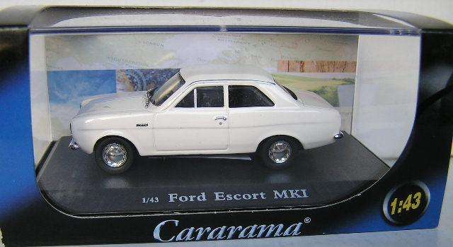 Cararama Hongwell Diecast Model Car Ford Escort MK I Mk 1 1/43 scale new in pack