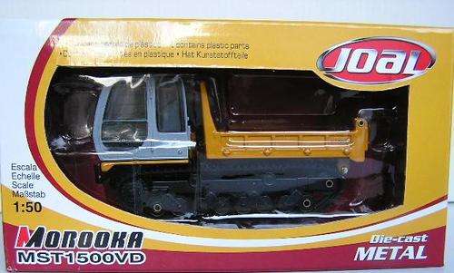 JOAL Diecast Construction Model Morooka MST 1500 VD Tracked Tipper / Dumper 1/50 scale new in pack