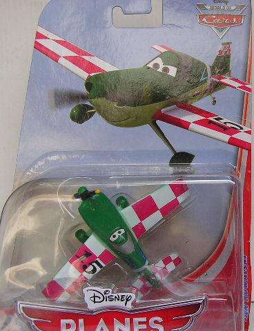 Mattel Disney Pixar Movie Film Planes Diecast Model Plane Jan Kowalski No 15 2013 on card new