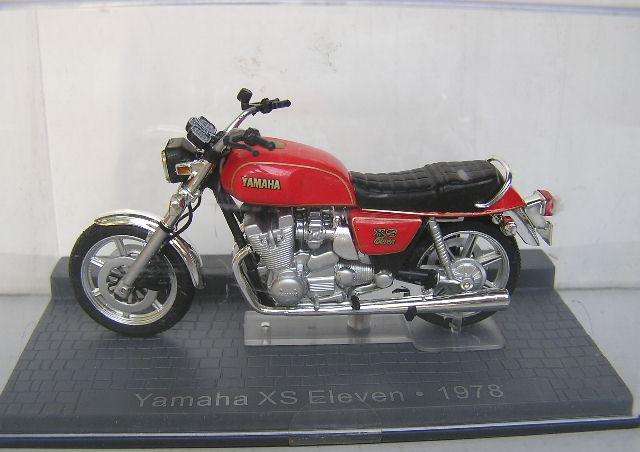 Diecast Motorcycle Bike Collection Yamaha XS 1100 Eleven 1978 1/24 scale new in pack