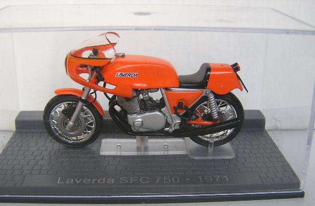 Diecast Motorcycle Bike Collection Laverda SFC 750 1971 1/24 scale new in pack