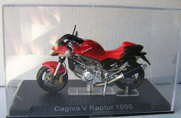 Diecast Motorcycle Bike Collection Cagiva V Raptor 1000 1/24 scale new in pack