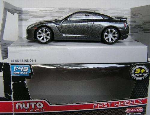 Realtoy Diecast Model Car Nissan GTR GT R 1/43 scale new in pack