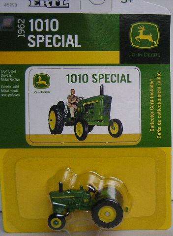 ERTL Diecast Model Tractor 45293 John Deere 1010 Special 1962 Farm Agricultural 1/64 scale new in pa