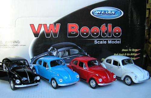 Welly Diecast Model Car VW Volkswagen Beetle 1/38 scale new