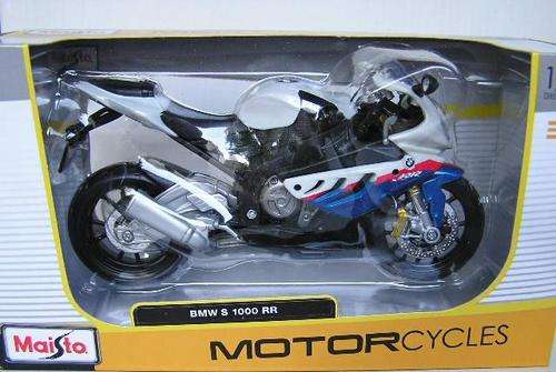 Maisto Diecast Bike Motorcycle BMW S 1000 RR 1/12 scale new in pack