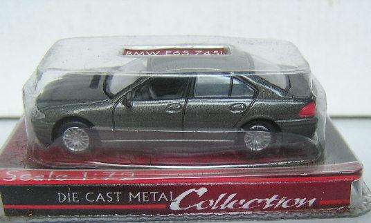 Road Signature Yatming Diecast Model Car BMW E65 E 65 745i 1/72 OO railway scale new in pack