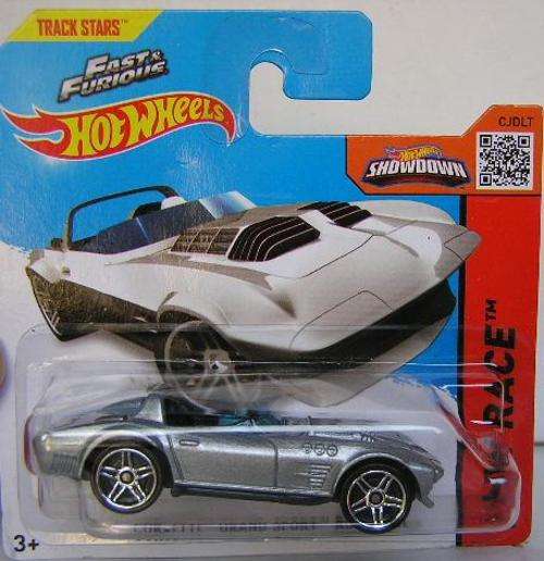 Hotwheels Hot Wheels Diecast Model Car 2015 179 / 250 Chevy Chevrolet Corvette Grand Sport Fast Furi