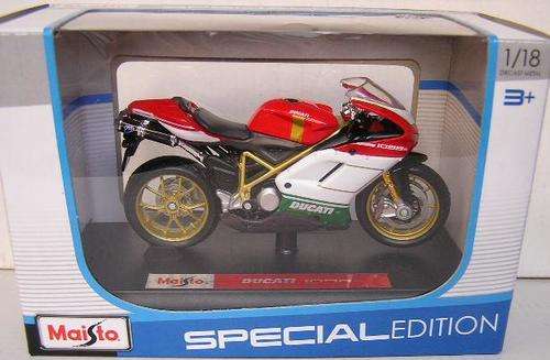 Maisto Diecast Motorbike Bike Model Ducati 1098S 1098 S 1/18 scale new in pack