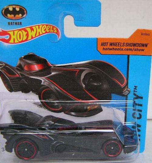 Hotwheels Hot Wheels Diecast Model Car 2015 62 / 250 Batman Movie Film TV Batmobile 1/64 new in pack