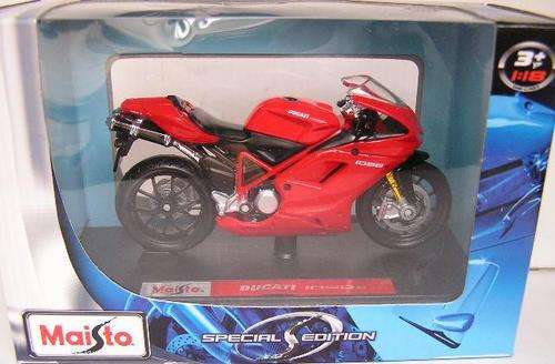 Maisto Diecast Model Motorcycle Bike Ducati 1098 S 1/18 scale new in pack