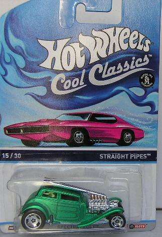Hotwheels Hot Wheels Diecast Model Car Cool Classics 15 / 30 Straight Pipes 2013 1/64 scale new