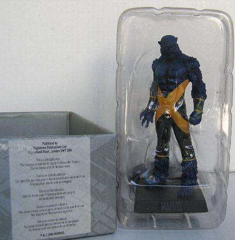 Diecast Marvel Figure Figurine Movie Film TV `Beast` No 16 1/18 scale 8 cm new in pack