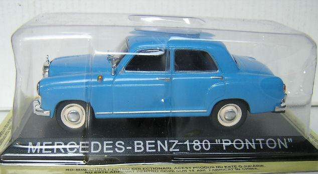 Balkans Diecast Model Car Collection Mercedes Benz 180 "Ponton" 1/43 scale new in pack