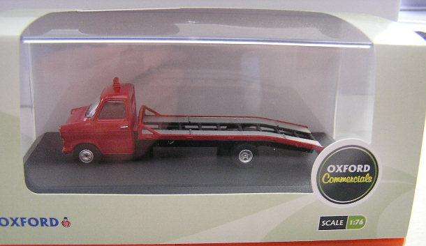 Oxford Diecast Model FTB003 Ford Transit MK I Mk 1 Beavertail Recovery Truck 1/76 OO railway scale