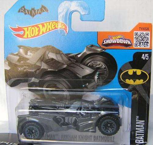 Hotwheels Hot Wheels Diecast Model Car Movie Film TV 2016 229 / 250 Batmobile Arkham Knight new