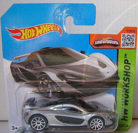 Hotwheels Hot Wheels Diecast Model Car 2015 223 / 250 McLaren P1 P 1 1/64 scale new in pack