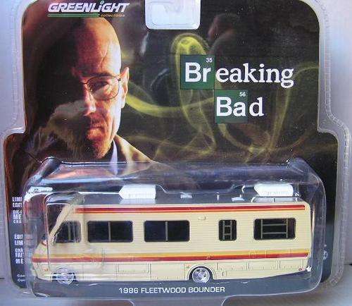 Greenlight Diecast Model Car Hollywood Series TV Movie Film Fleetwood Bounder RV 1986 Breaking Bad
