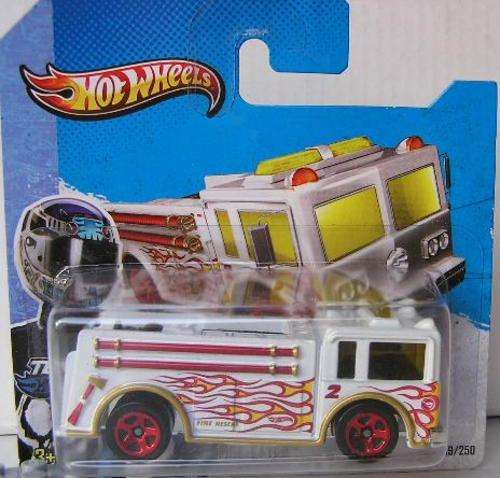Hotwheels Hot Wheels Diecast Model Car Treasure Hunt 2013 19 / 250 Fire Eater Fire Truck Engine new