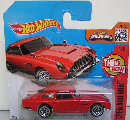 Hotwheels Hot Wheels Diecast Model Car 2016 101 / 250 Aston Martin DB5 DB 5 1963 1/64 scale new