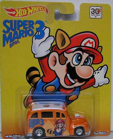 Hotwheels Hot Wheels Diecast Model Car Pop Culture Series Mario School Busted Bus 1/64 scale new