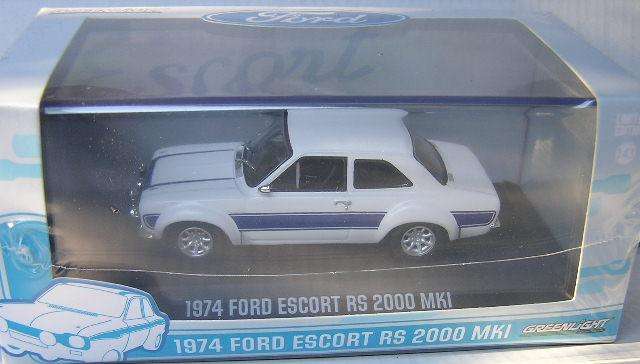 Greenlight Diecast Model Car 86065 Ford Escort RS 2000 MkI Mk 1 1/43 scale new in pack