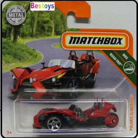 Matchbox Diecast Model Bike Motorcycle 2020 66 / 100 Polaris Slingshot Road Trip new in pack