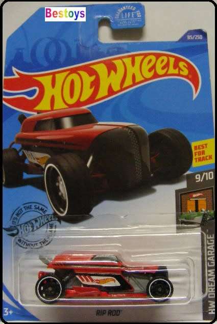 Hotwheels Hot Wheels Diecast Model Car 2019 85 / 250 Rip Rod Dream Garage 1/64 scale new in pack