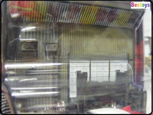 Johnny Lightning Diecast Model Car Plymouth Fury 1958 Christine + workshop garage diorama 1/64 scale