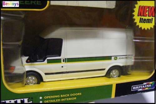 ERTL Diecast Model Car Ford Transit Van "John Deere" 1/32 scale new in pack