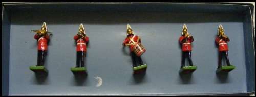 Britains Collectible Figures Figurines 5 pce set 157 Ceremonial Collection Band of the Life Guards