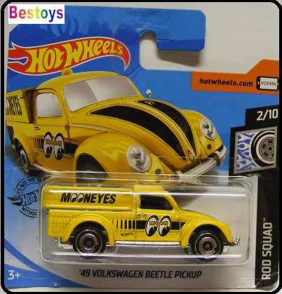 Hotwheels Hot Wheels Diecast Model Car 2020 95 / 250 VW Volkswagen Beetle Pickup 1949 "Mooneyes" Rod