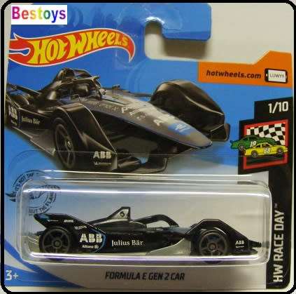 Hotwheels Hot Wheels Diecast Model Car 2020 107 / 250 Formula E Gen 2 Racing Car Motorsport Race Day