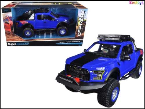 Maisto Diecast Model Car Design Series Ford F 150 F150 Raptor 2017 Offroad 1/24 scale new in pack