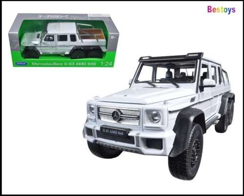 Welly Diecast Model Car 22061 Mercedes Benz G 63 G63 AMG 6x6 1/24 scale new in pack