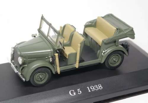 Diecast Model Car Collection Mercedes Benz G 5 G5 1938 1/43 scale new in pack