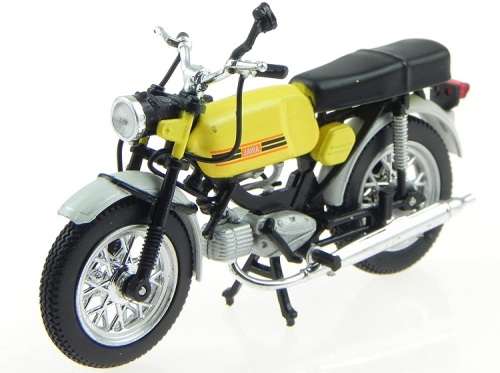 Diecast Model Bike Motorcycle European Collection German Democratic Rep Jawa Mustang Type 23 1/24 sc