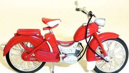 Diecast Model Bike Motorcycle European Collection Simson SR 2 SR2 East Germany 1/24 scale new