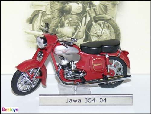 Diecast Model Bike Motorcycle European Collection Jawa 354 04 Czechoslovakia 1/24 scale new in pack