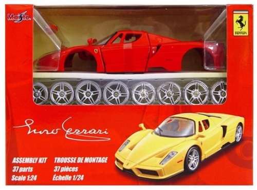 Maisto Diecast Model Car 39964 Assembly Kit Enzo Ferrari 1/24 scale new in pack
