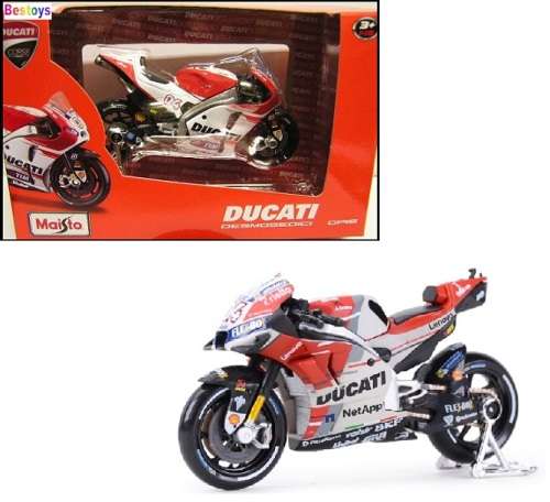 Maisto Diecast Model Motorcycle Bike Moto GP Ducati Desmosedici GP 18 No 4 Dovisioso 1/18 scale new
