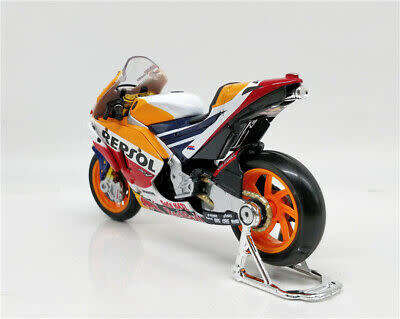 Maisto Diecast Model Motorcycle Bike Moto GP Honda RCV 213 2018 No 26 Pedrosa "Repsol" 1/18 scale