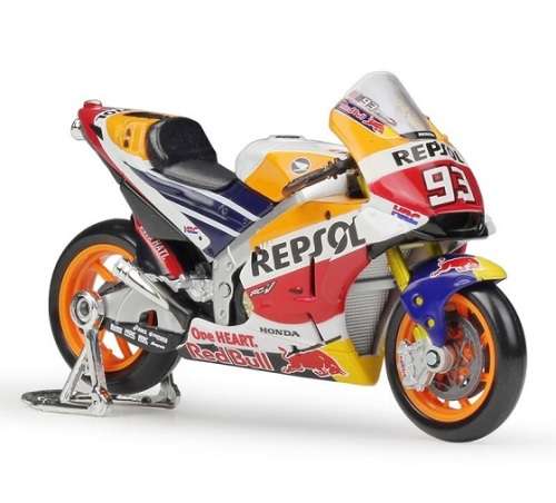 Maisto Diecast Model Motorcycle Bike Moto GP Honda RCV 213 2018 No 93 Marquez "Repsol" 1/18 scale