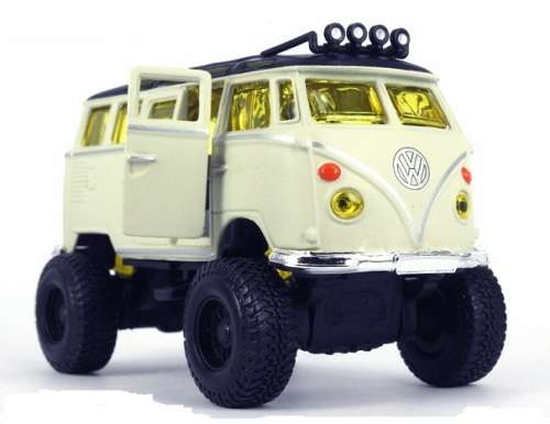 Maisto Diecast Model Car 4x4 Rebels VW Volkswagen Kombi Samba Bus 1/43 scale