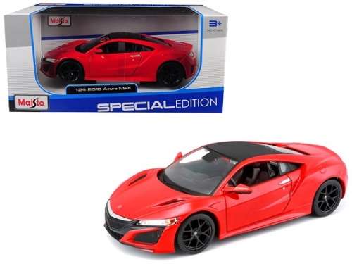 Maisto Diecast Model Car 31234 Honda Acura NSX 2018 1/24 scale new in pack
