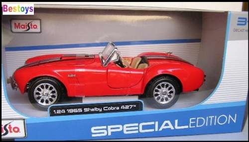 Maisto Diecast Model Car 31276 Shelby Cobra 427 1965 1/24 scale new in pack