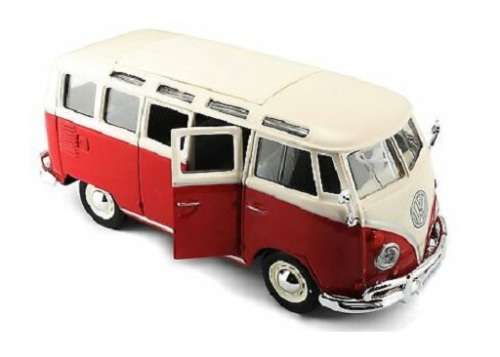 Maisto Diecast Model Car VW Volkswagen Kombi Samba Bus 1/43 scale