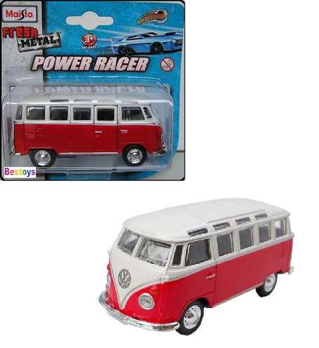 Maisto Diecast Model Car VW Volkswagen Kombi Samba Bus 1/43 scale